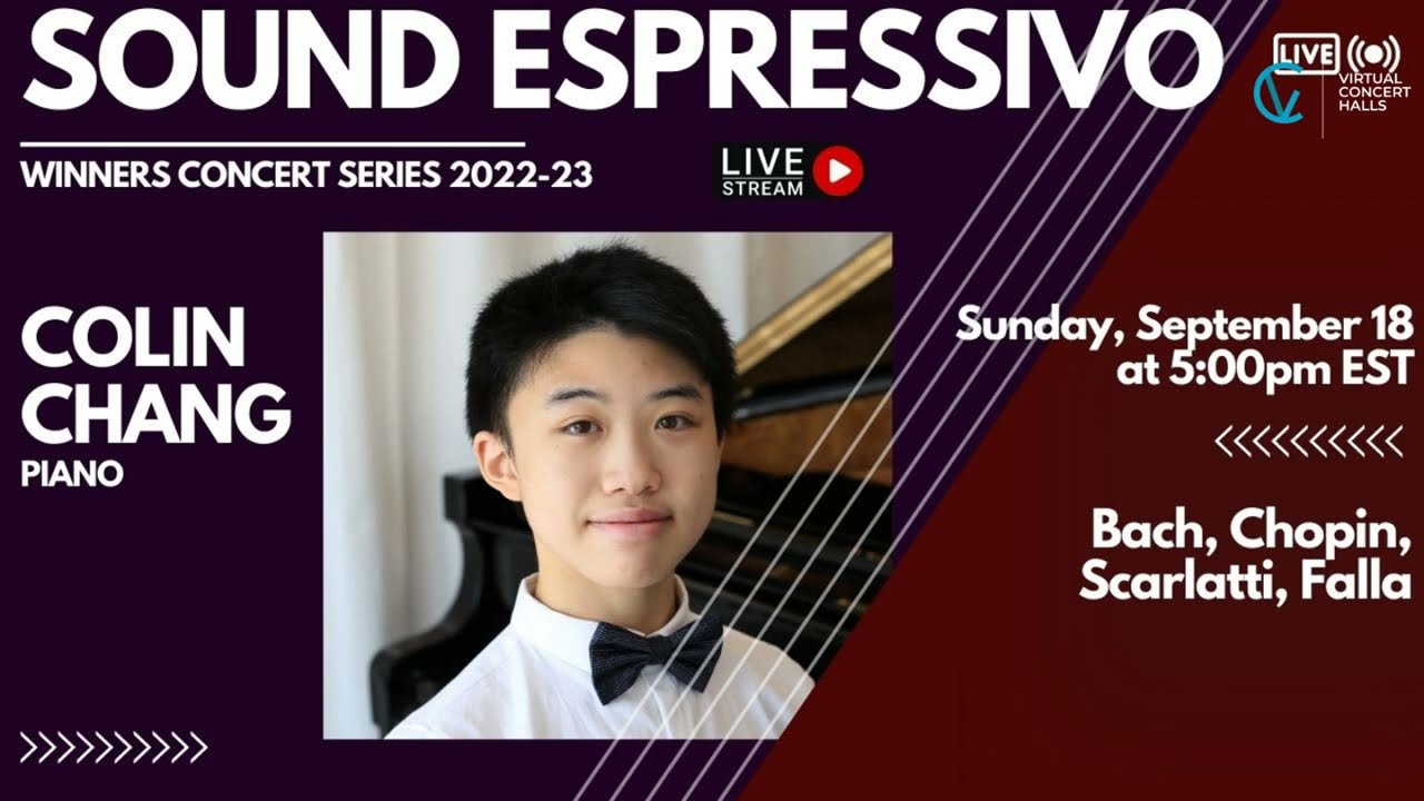 Colin's SEC Winners Concert: Bach, Chopin, Scarlatti, Falla