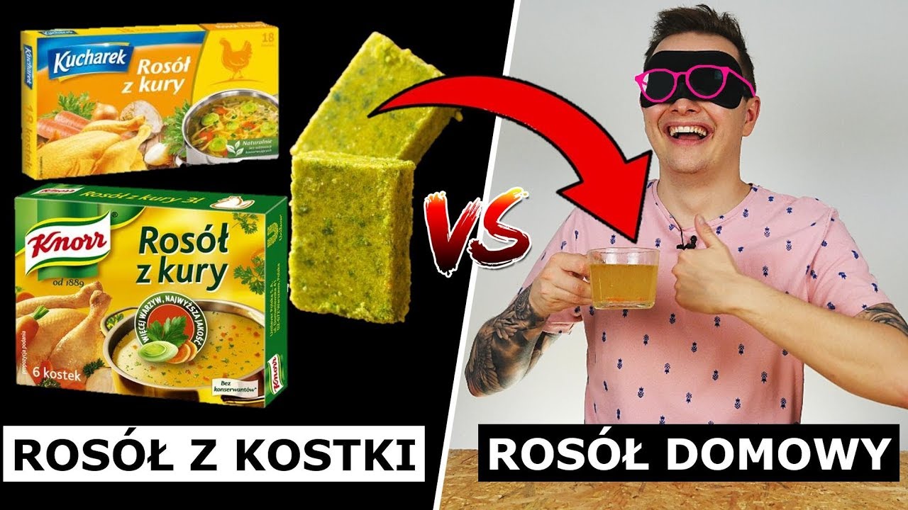SZTUCZNY ROSÓŁ Z KOSTKI vs. NATURALNY - JAKI JEST W RESTAURACJACH?!