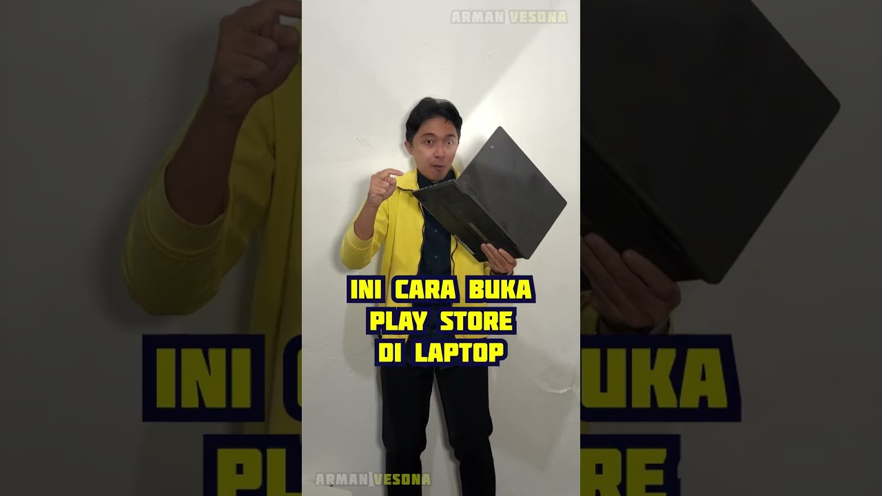 ♫ Ini Cara Buka Play Store di Laptop - #ArmanVesona #Shorts