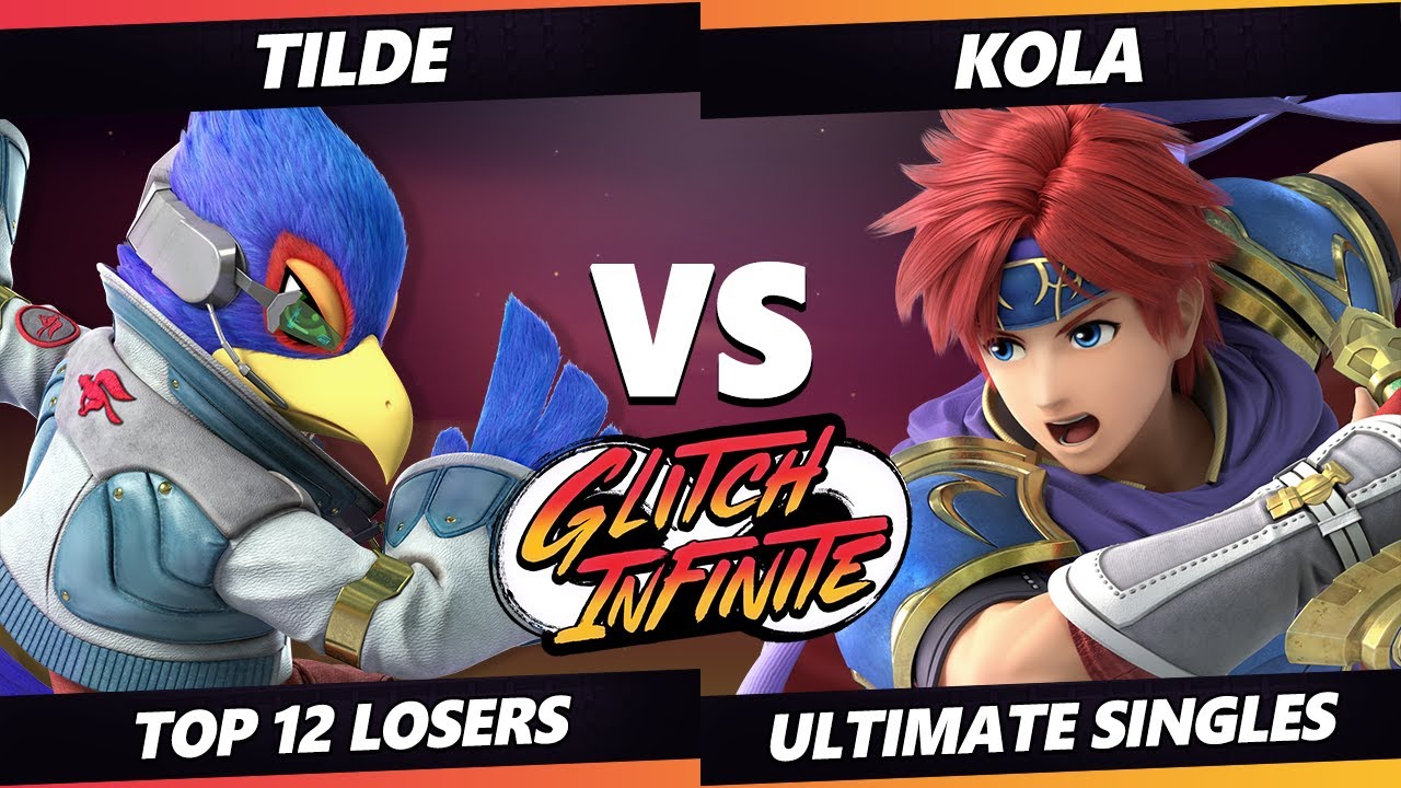 Glitch Infinite Top 12 - Tilde (Falco) Vs. Kola (Roy) - SSBU Ultimate Tournament