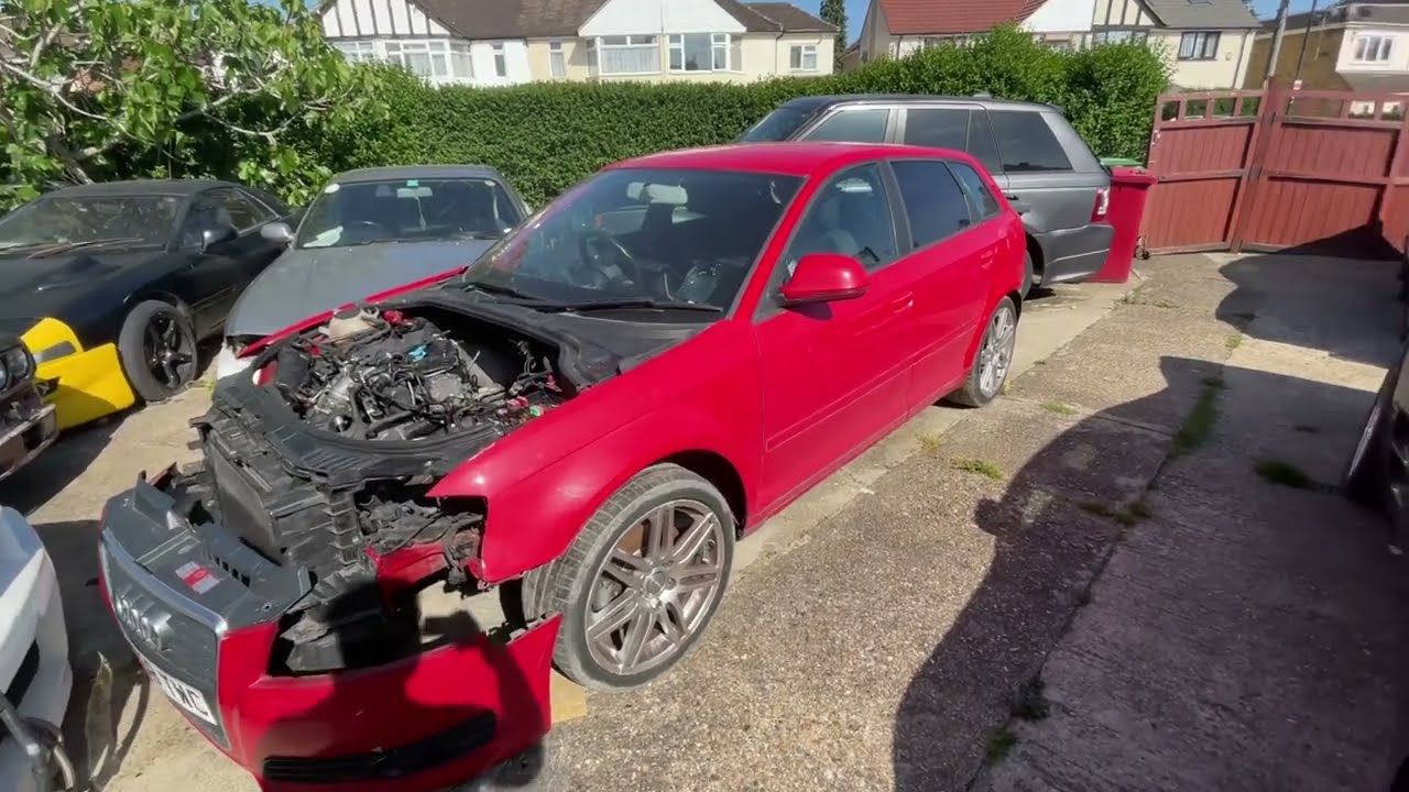 Audi A3 8p rear door window regulator / window removal