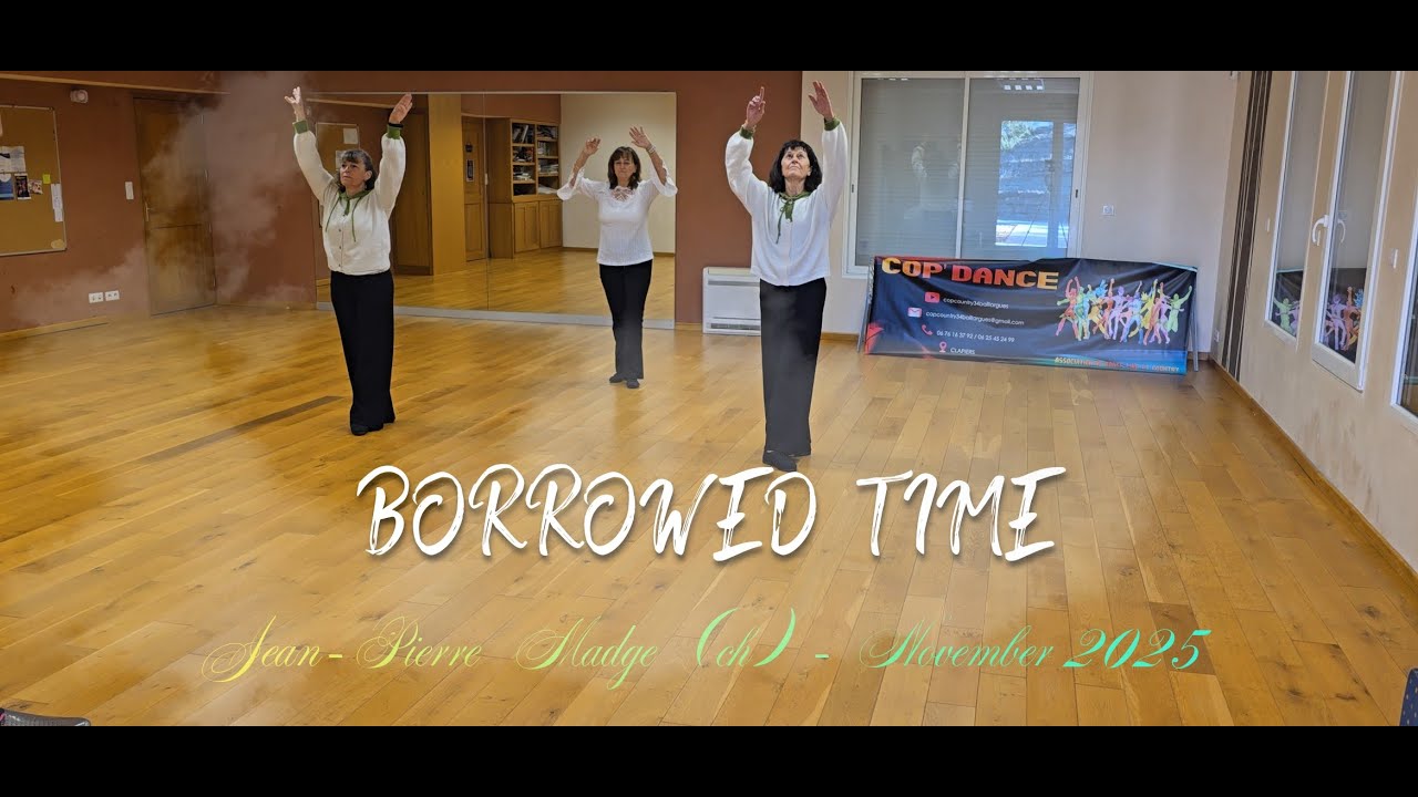 BORROWED TIME Line Dance (DEMO & TEACH)