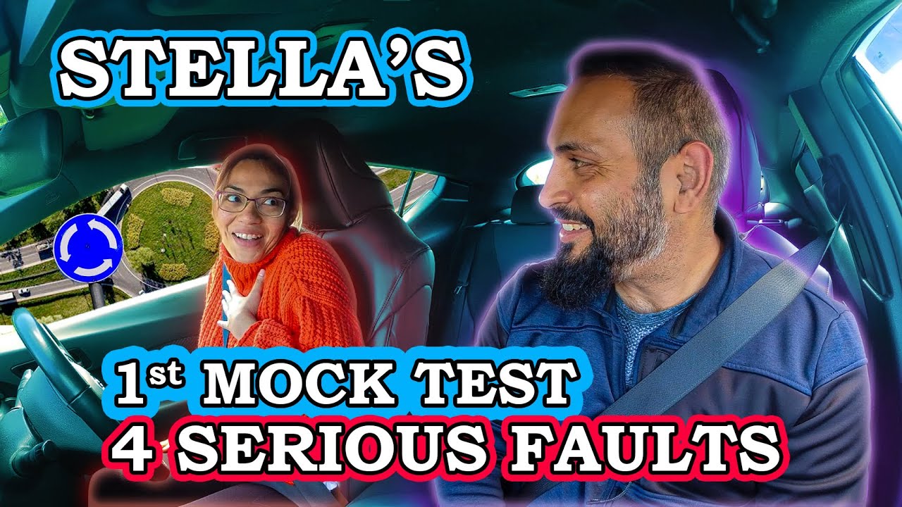 Stella's 1st practical driving mock test