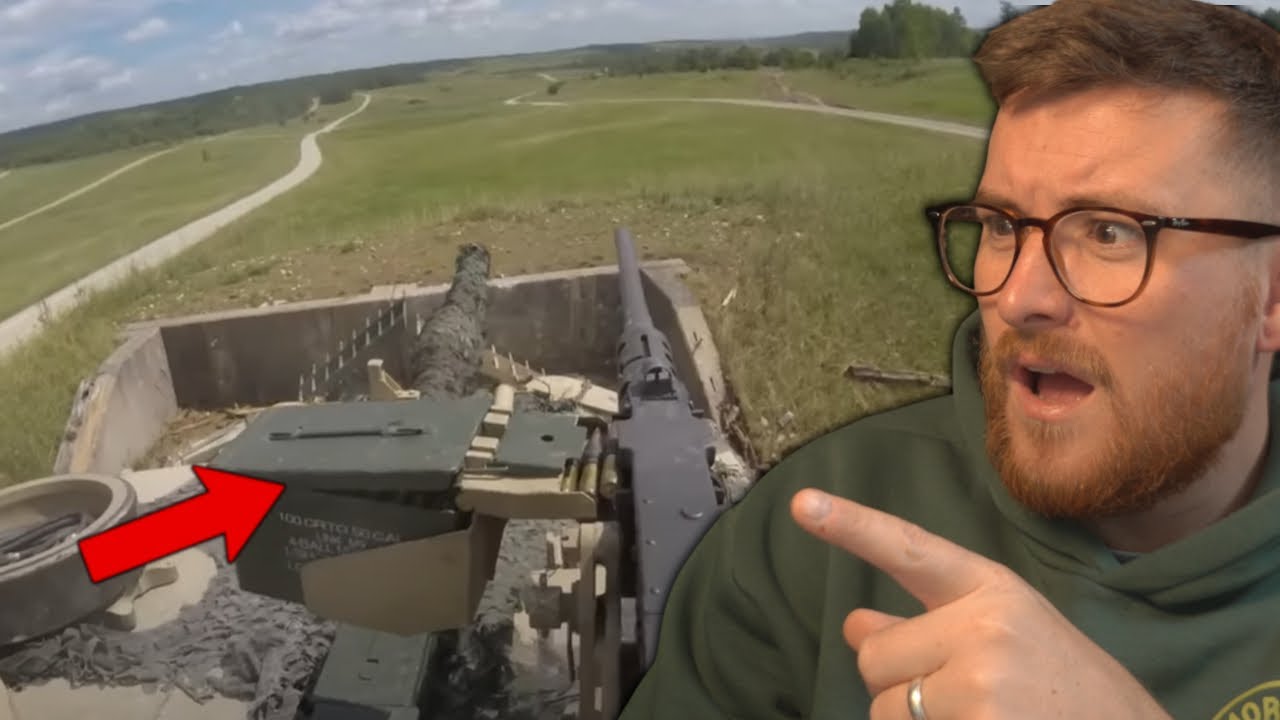 Royal Marine Reacts To M1A2 Abrams - Best Tank Video Ever!
