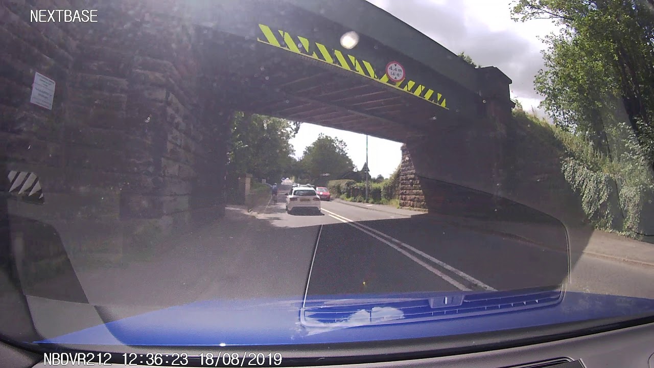 B5152 Frodsham, onto A56 (westbound) to Helsby High School. 18/08/2019