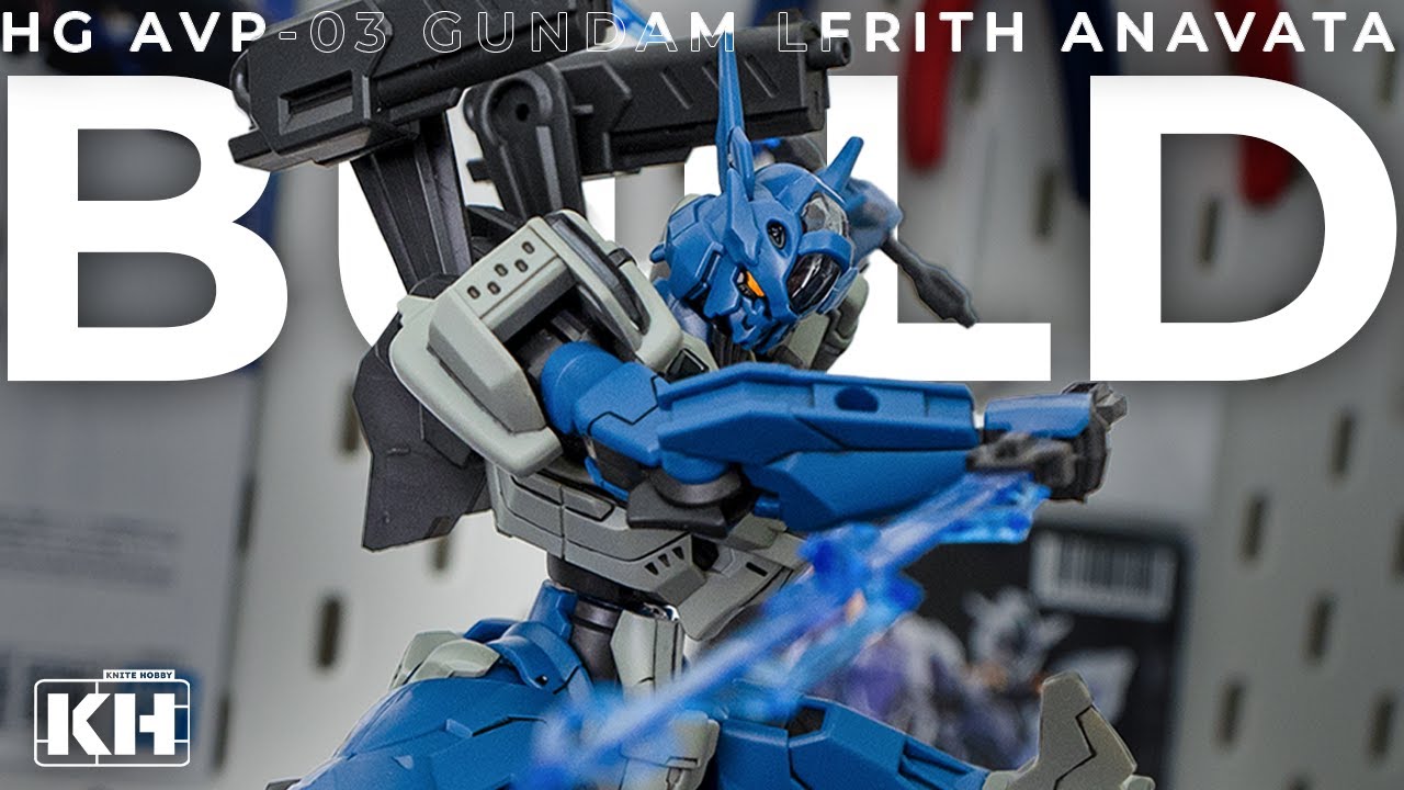 HG 1/144 Gundam Lfrith Anavata / ガンダム ルブリス アノクタ | Gundam Speed Build ASMR | The Witch From Mercury