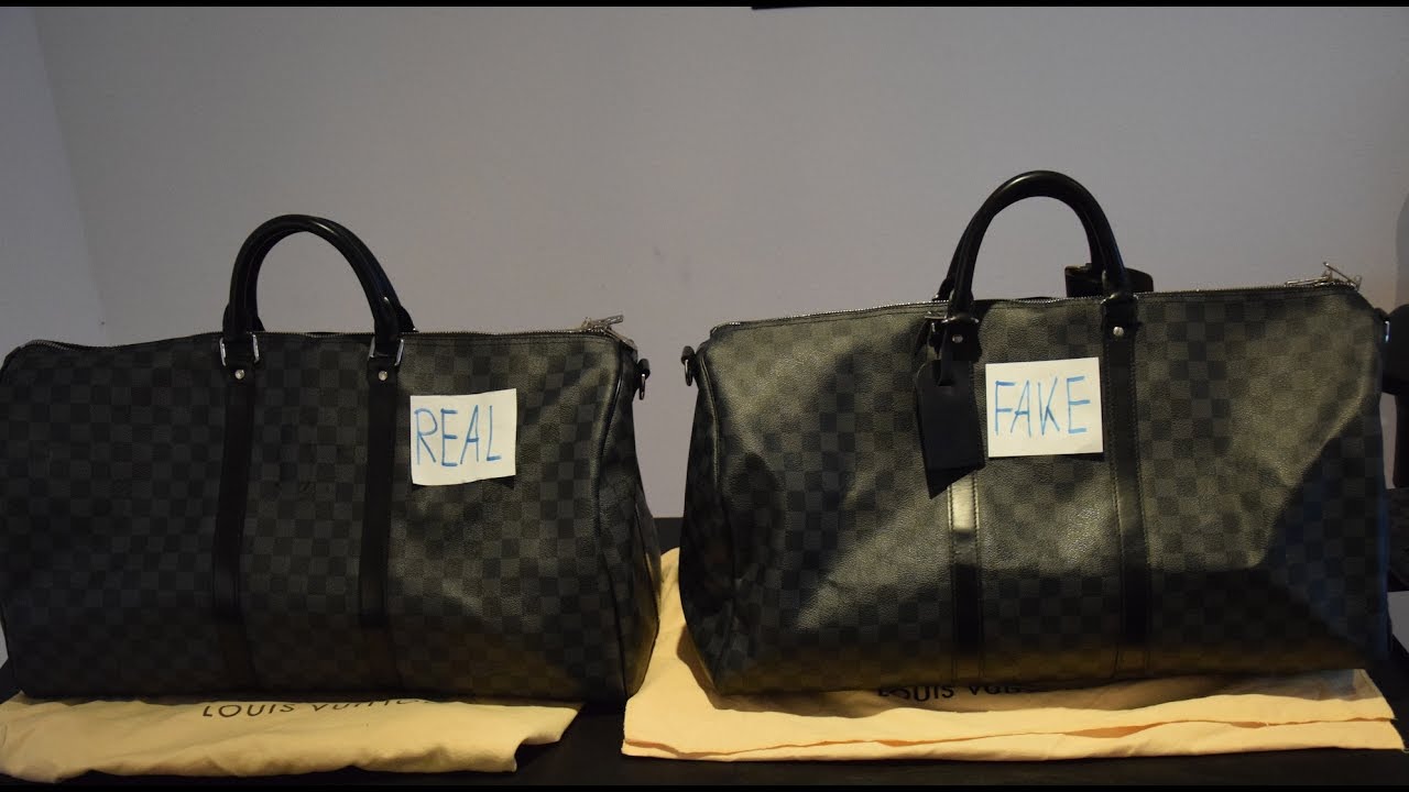 Louis Vuitton Keepall Real vs. Fake