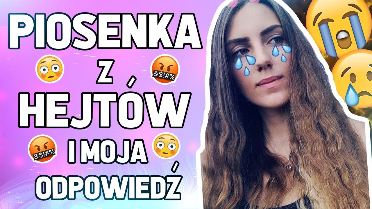 PIOSENKA Z HEJTÓW🤬😰 + Moja odpowiedź😇🎤 – Clueey