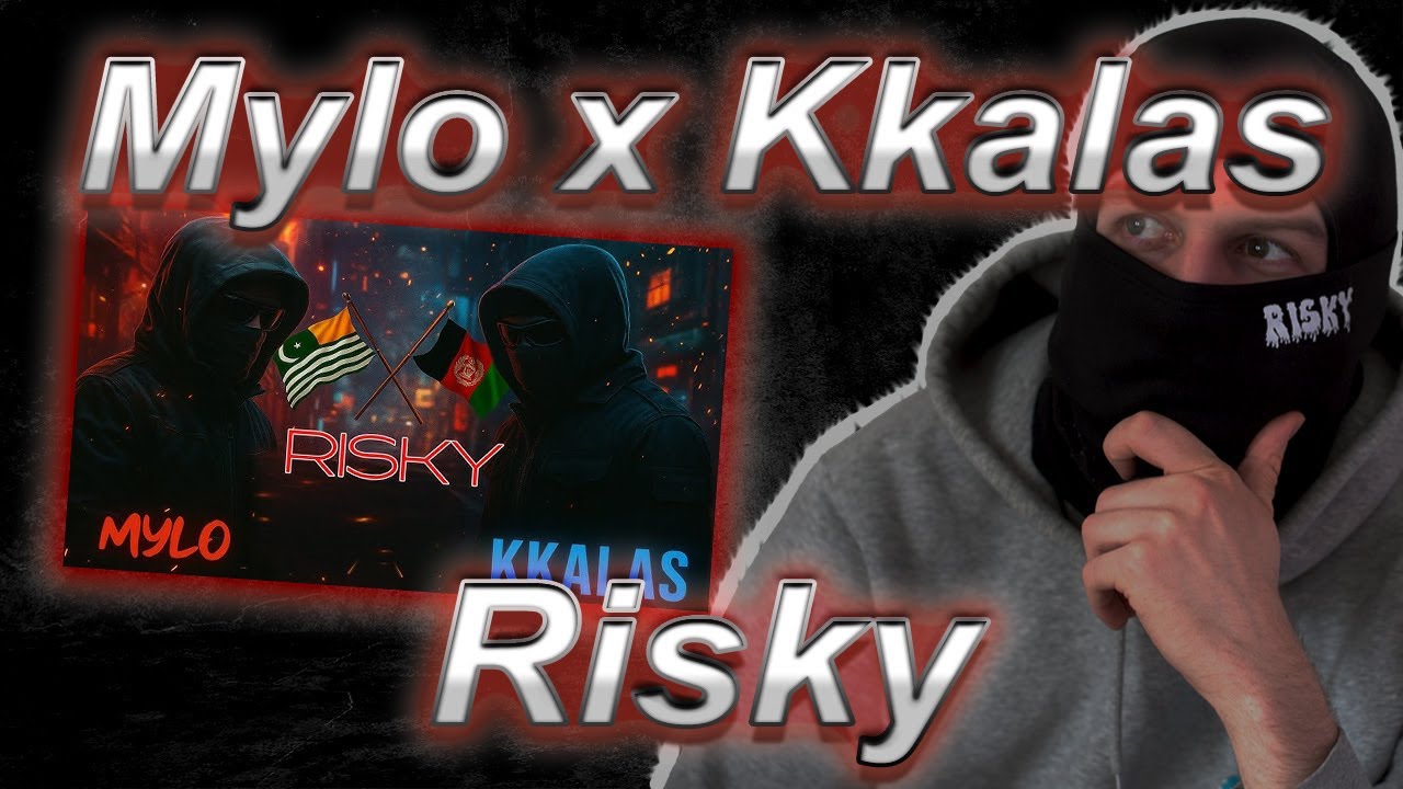Mylo - Kkalas - Risky [Official Music Visualizer] (REACTION)