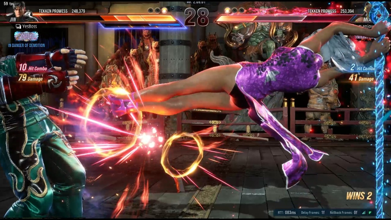 JIN vs MIARY ZO | Tekken 8 Rank Season 2