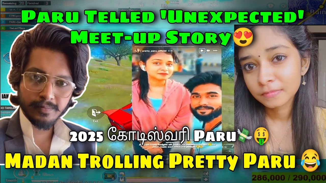 PARU TELLED STR UNEXPECTED MEET-UP STORY😍 | MADAN TROLLING PARU😂