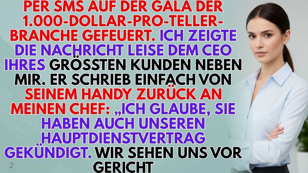 Mit einer SMS gefeuert? So brachte ich ihren 38-Millionen-Dollar-Konzern zum Einsturz