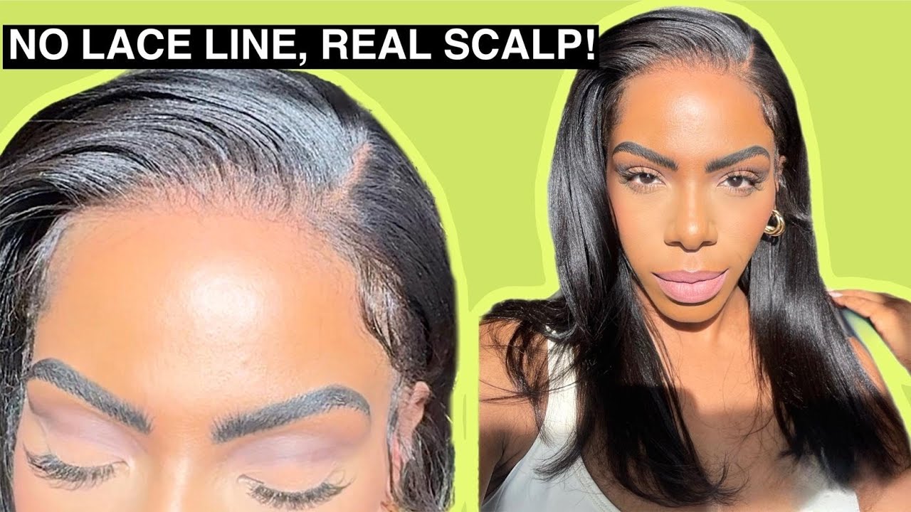 NO LACE LINE! 👀 I FOUND YOUR NEXT WIG! MUST SEE 4 in 1 PRE MAX YAKI GLUELESS HD LACE WIG! MYFIRSTWIG