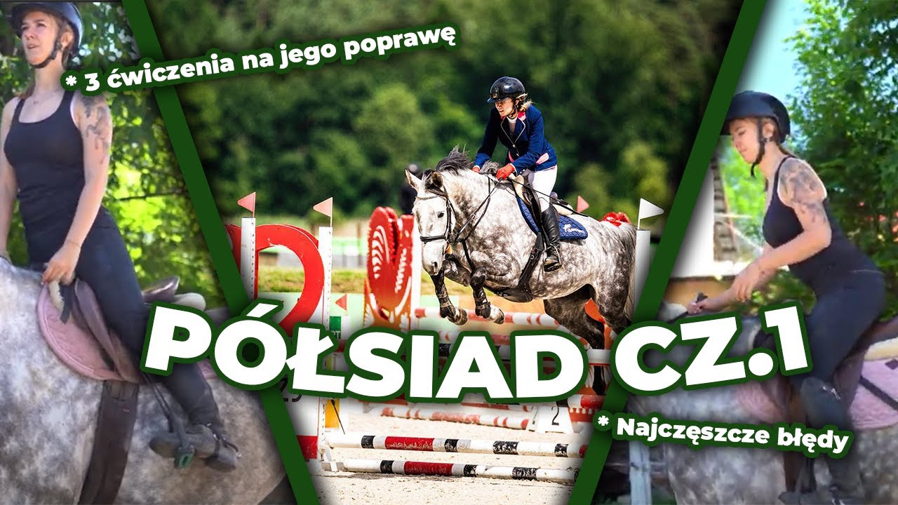 Półsiad... co to jest, jak go uczę, najczęszcze błędy i trzy ćwiczenia na jego poprawę cz.1