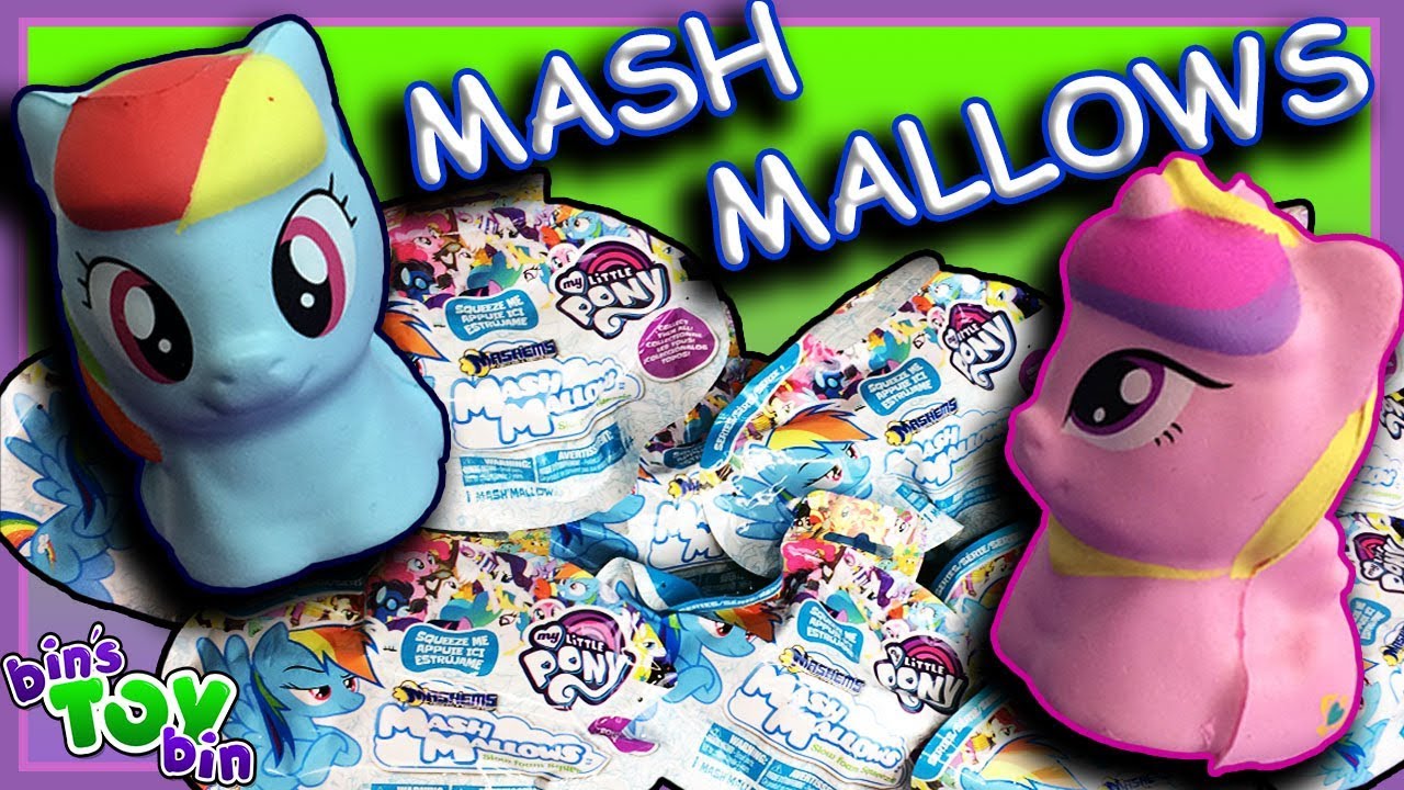 NEW My Little Pony MashMallows Squishies!