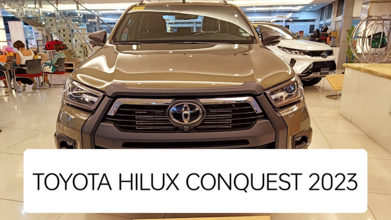 Toyota HILUX CONQUEST 2023 Philippines #hiluxconquest