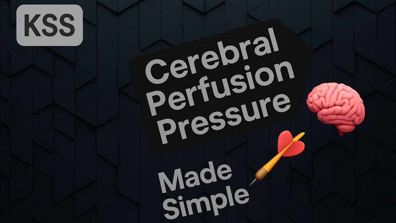 Cerebral Perfusion Pressure Explained 🧠 | How to Calculate CPP MADE SIMPLE!