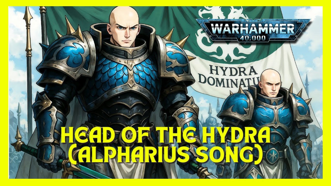 Head of the Hydra - collab with @jaxtorm - song inspired by Alpha Legion from Warhammer 40k