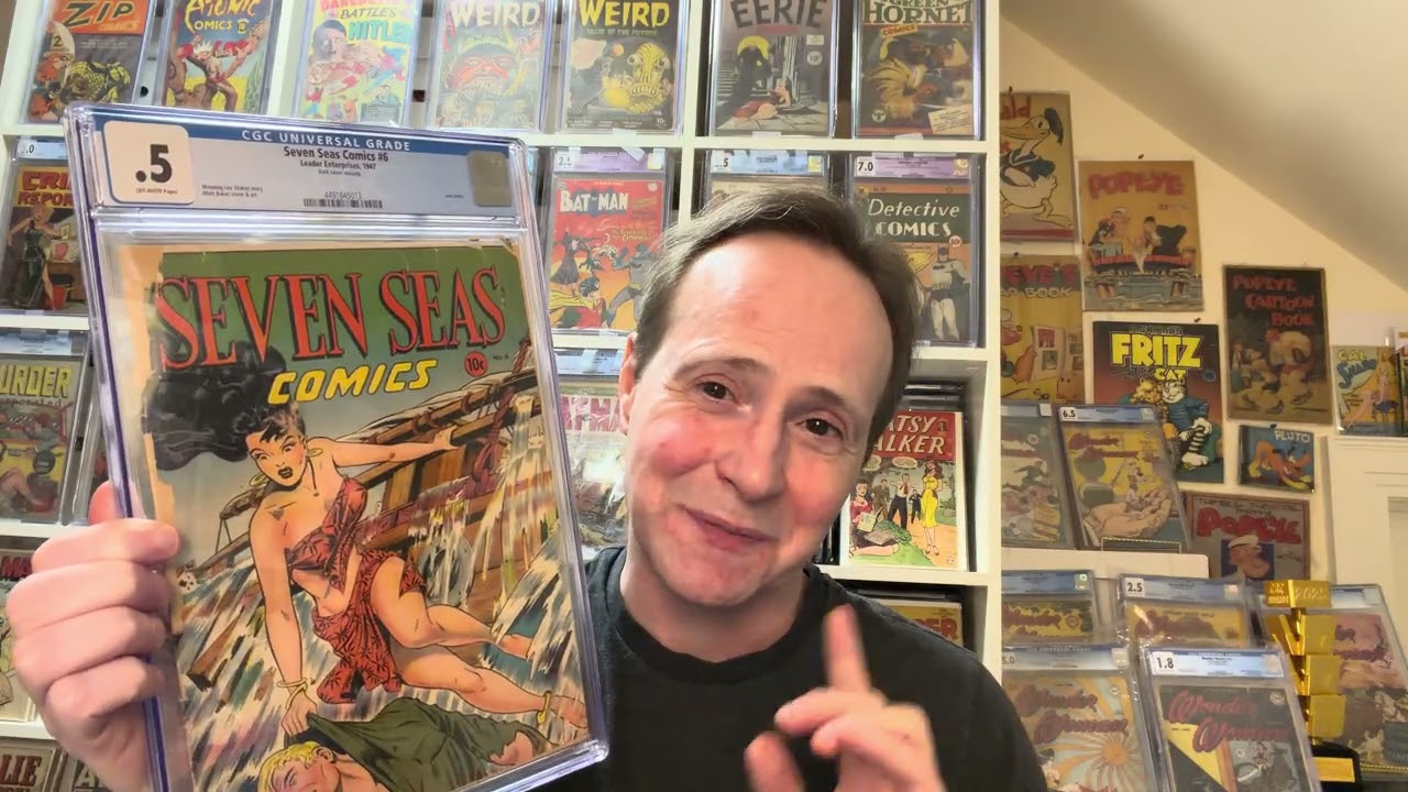 Часть 17. Распаковка комиксов Grail Comics | Мэтт Бейкер: Grails! Мастер искусства в стиле «хорош...