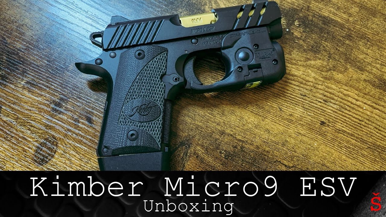 Kimber Micro 9 ESV TiN Unboxing