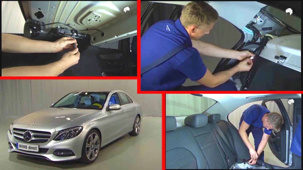 Rear Shelf Upgrade: How to Remove and Install on Mercedes-Benz C-Class and E-Class