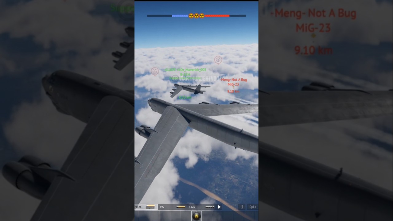 Nuke formation (2xB-52) #warthunder