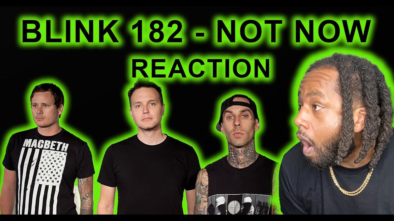 Blink 182 - Not Now REACTION
