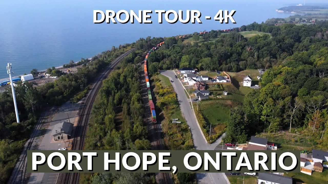 🌟 Discover Port Hope, Ontario from Above! 🚁 Stunning 4K Drone Footage 🌊