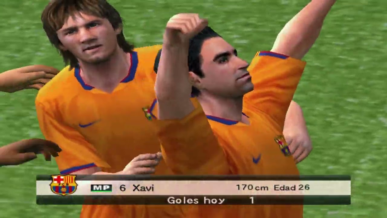 PES 6 - Barcelona vs Athletic Bilbao (Melhores Momentos) / PS2
