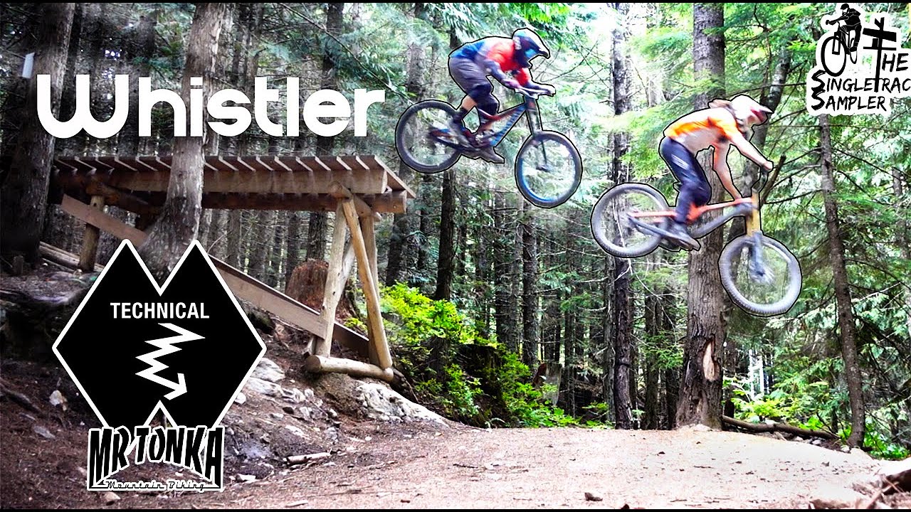 Fade To Black / My First Double Black at Whistler with The Singletrack Sampler // Mr Tonka