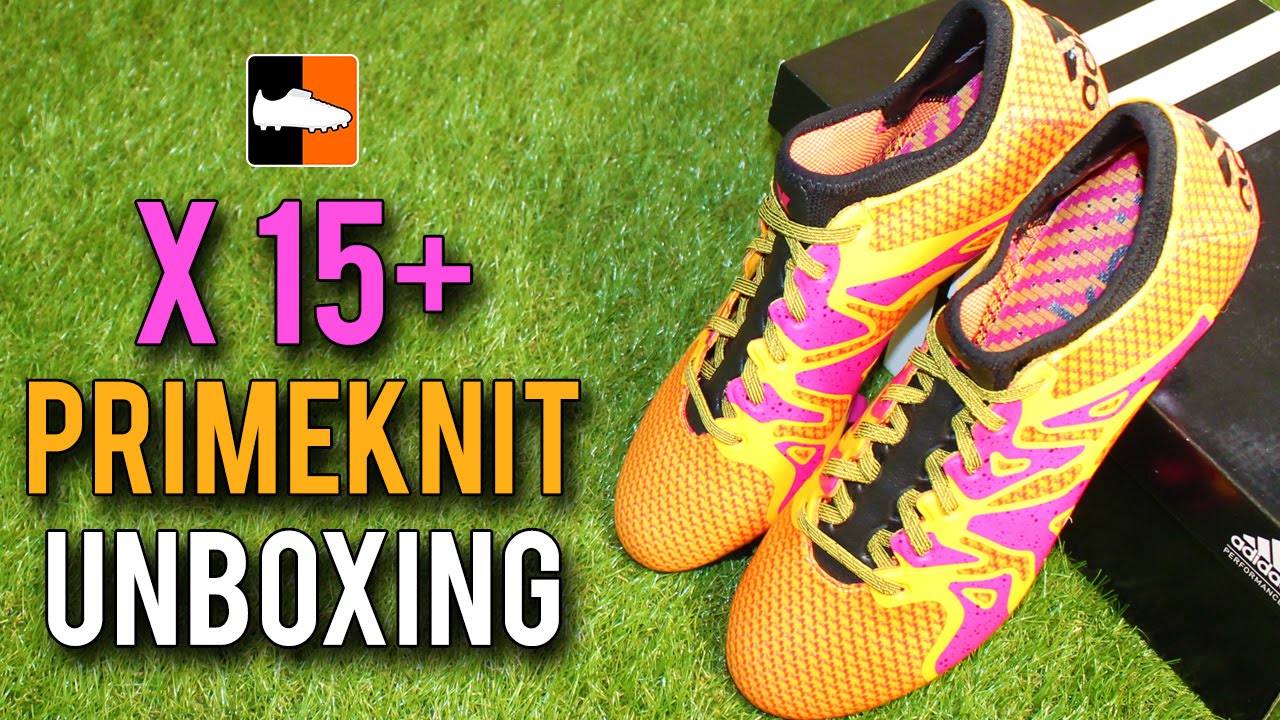 Solar Gold X15+ Primeknit Unboxing | Luis Suárez's adidas Football Boots