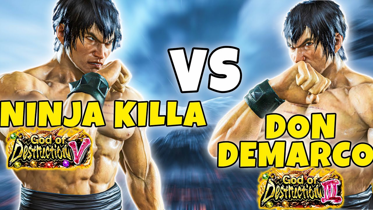 Ninja Killa Law vs Don Demrco Law | Crazy Marshall Law Mirror Matches | Tekken 8