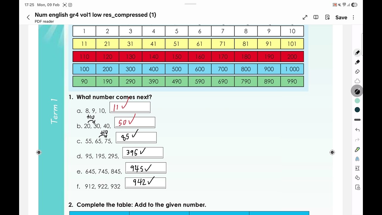 DBE pg. 18 - 19 Grade 4 #maths #education #mathematics 