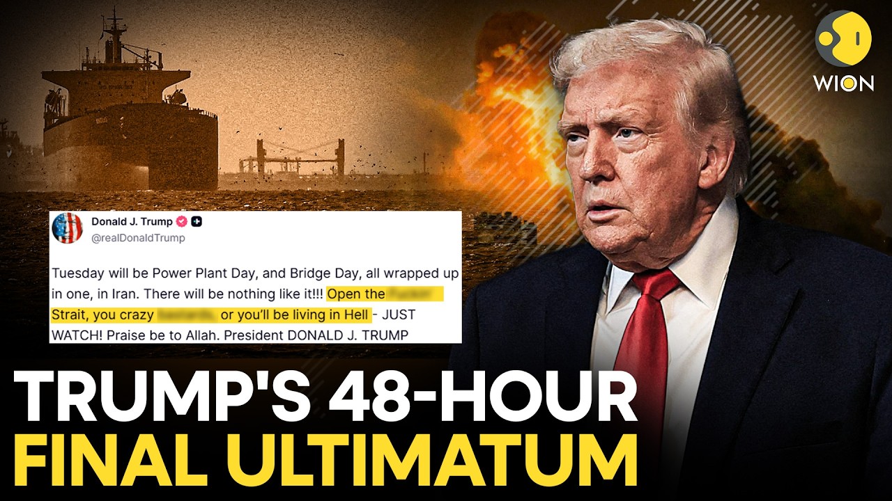 US-Iran War: Trump Issues 48-Hour Deadline, Warns &lsquo;Hell Will Rain Down&rsquo; Over Hormuz | WION Originals