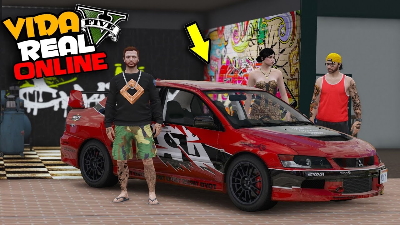 GTA V : VIDA REAL - CHEGOU UM LANCER DO VELOZES E FURIOSOS !! #271