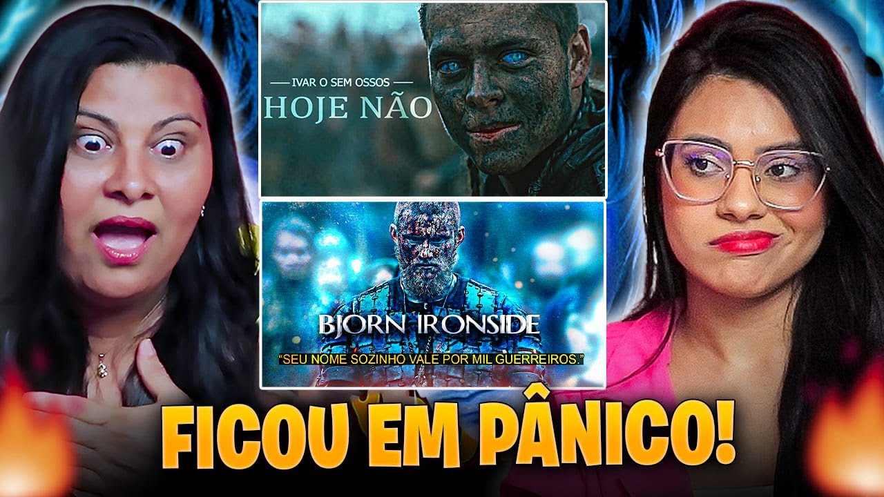 MÃE SURTOU COM OS VIKINGS! 😱 - IVAR & Bjorn Ironside