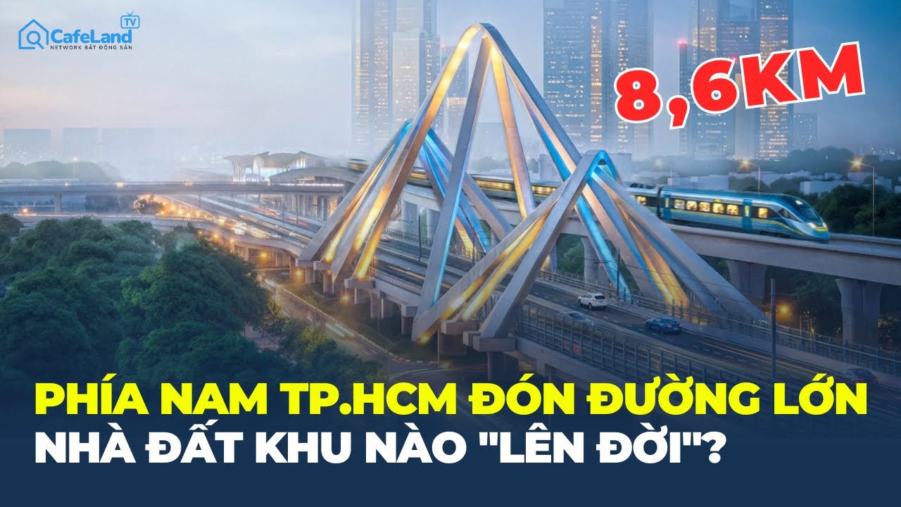 Khu Nam TP.HCM sắp có ĐƯỜNG TRÊN CAO nối vào trung tâm, nhà đất khu nào 