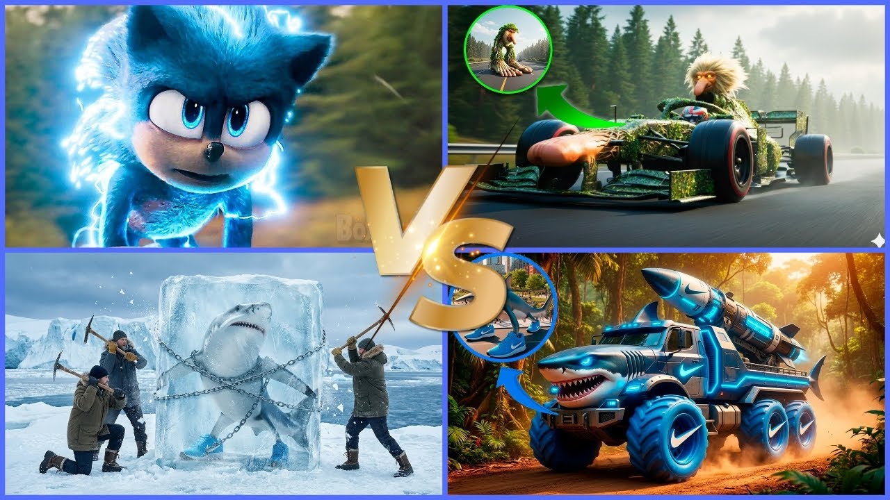 Italian brainrots 🆚️Sonic hedgehog big battle tiles ed song 🎵