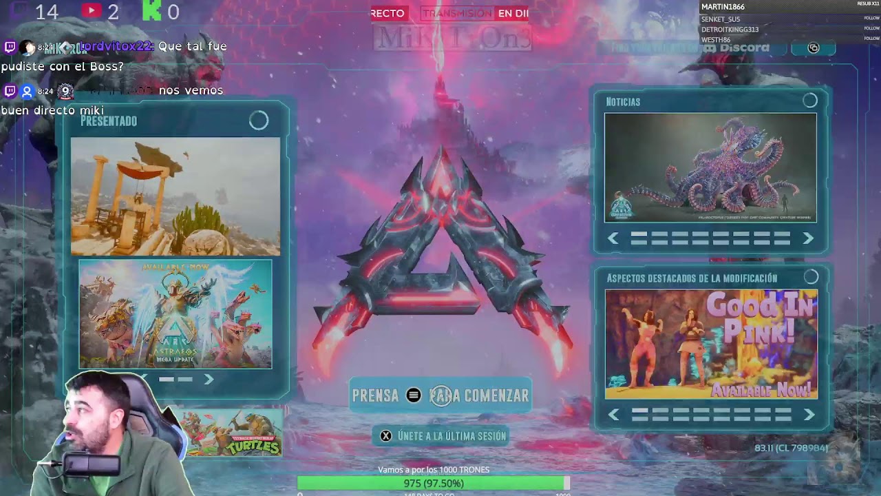 ARK - ASTRAEOS !!NUEVA ZONA Y BOSS¡¡, - !!SORTEOS ACTIVOS¡¡ -  Discord https://discord.gg/nwGMvRmn7a