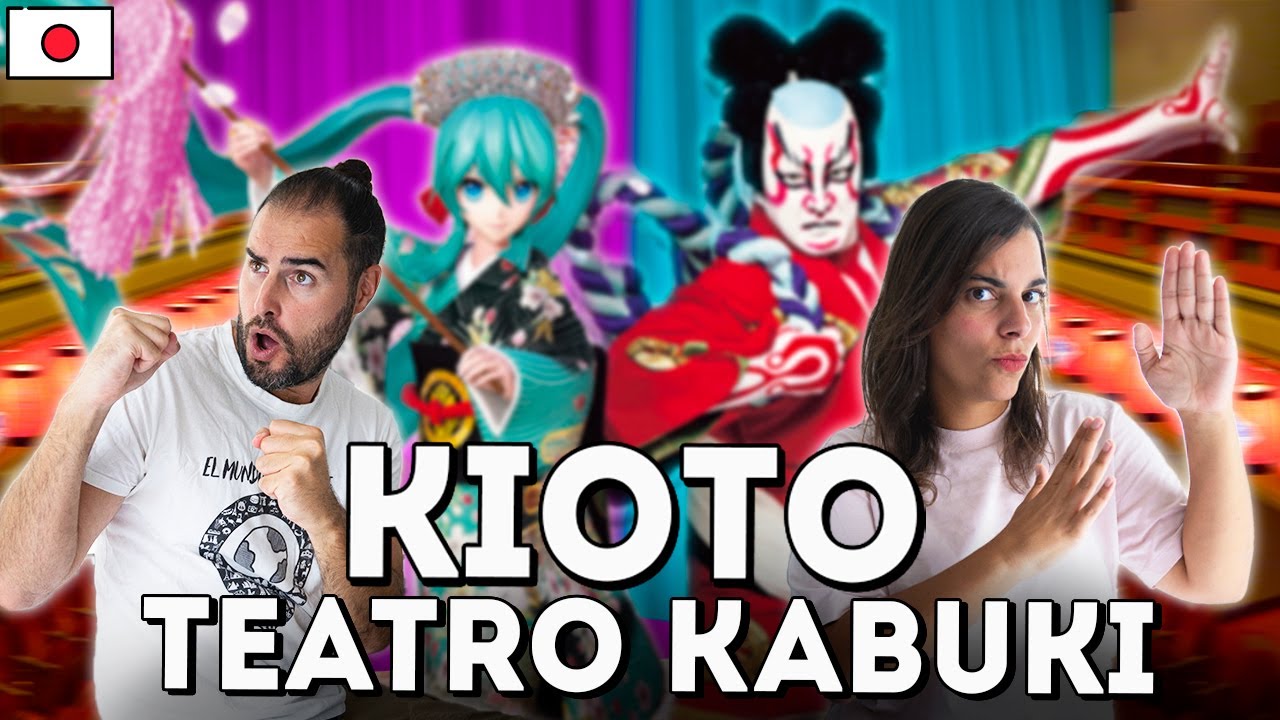 KABUKI en KIOTO (HATSUNE MIKU en CONCIERTO) 🎎 TEATRO KABUKI con HOLOGRAMAS | Guía de Japón #53