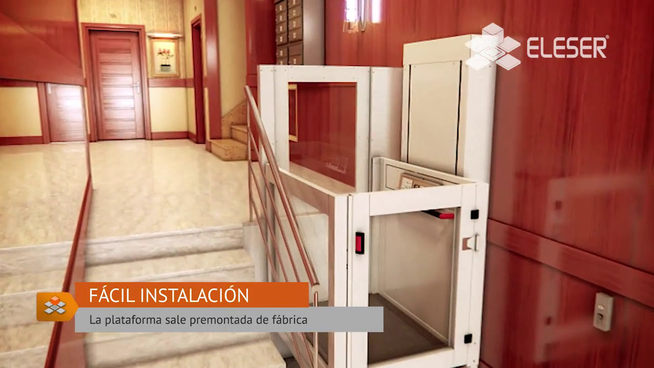 SV - Plataforma Vertical Salvaescaleras ELESER
