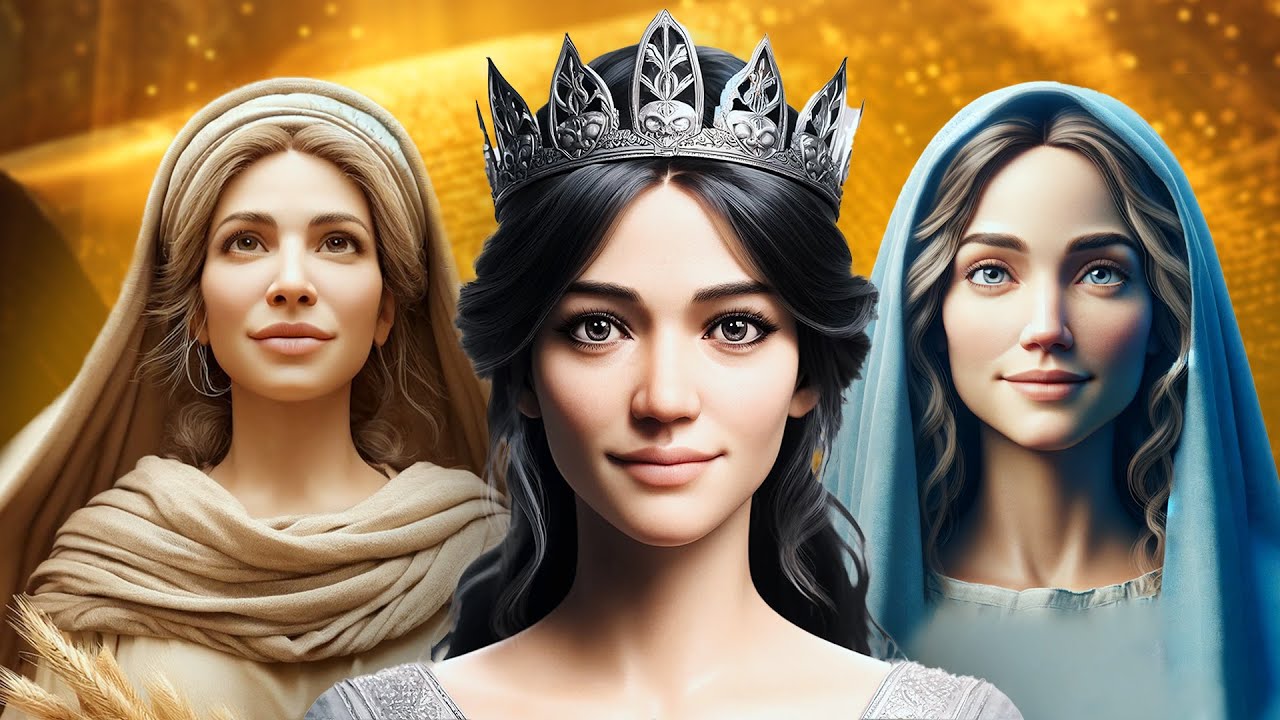 🤔¿QUIÉNES fueron estas MUJERES VALIENTES de la Biblia? 🙌📖 La vida de RUT🌾 , ESTER 👑 y ANA 👩🏼‍🍼