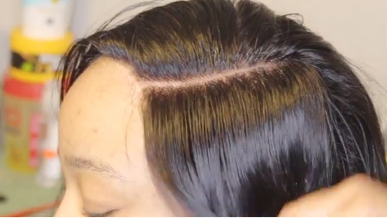 The MOST detailed glueless lace closure sew in EVER ! How to prevent your closure from sliding back
