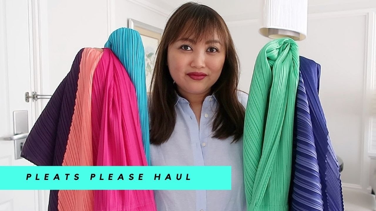Pleats Please Issey Miyake — фотографии транспортировки, размеров и модификаций