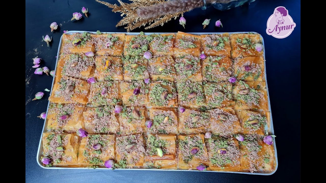 Kalter Baklava so leicht saftig und lecker war Baklava noch nie