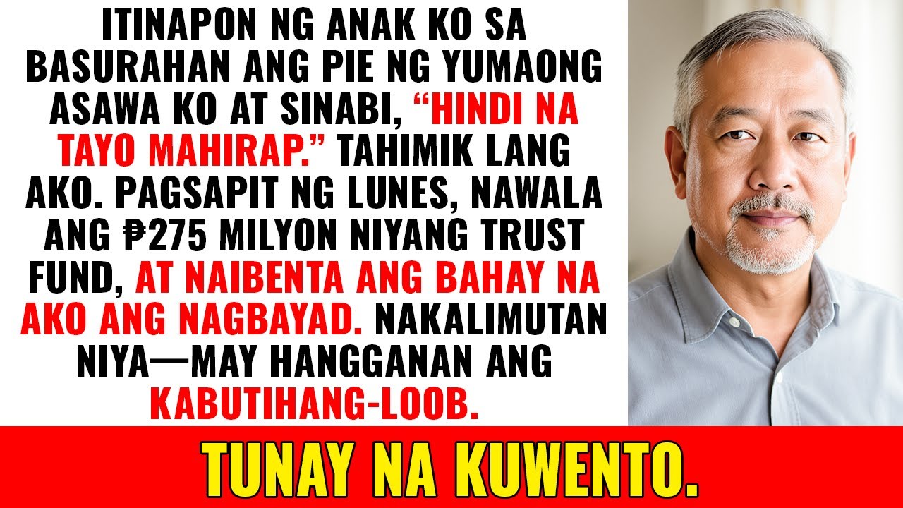 Itinapon ng Anak ko ang Leche Flan ng Namayapa kong Asawa sa Basura at Sinabing 'Hindi na Kami'...