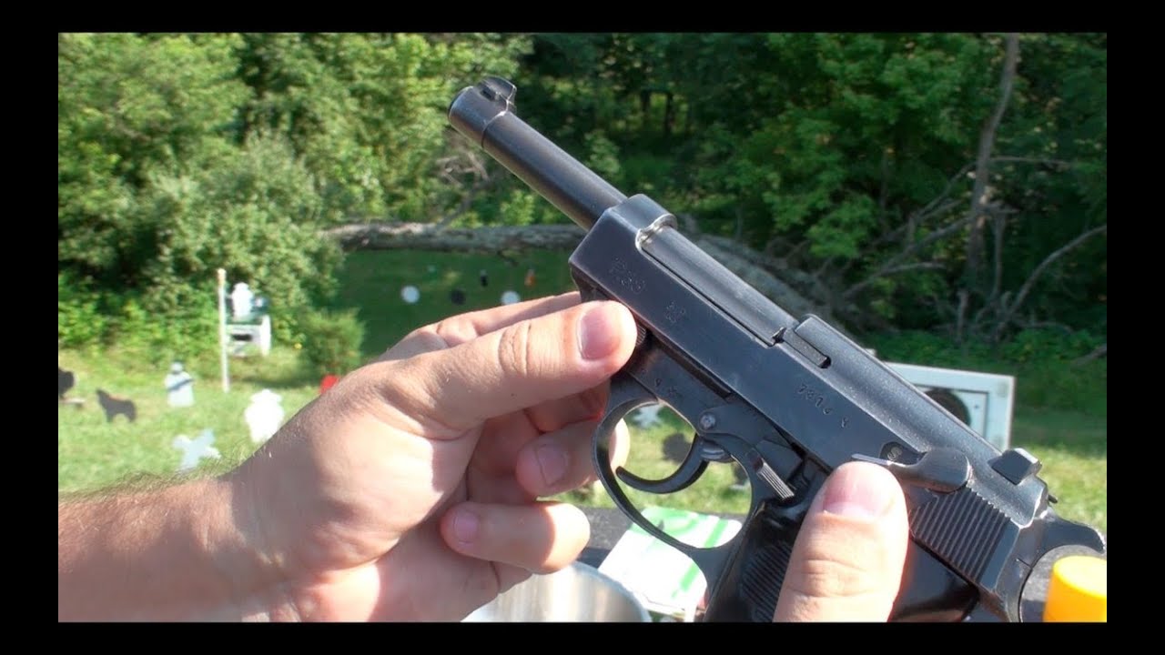 Mauser P38, Vista de Cerca en Español