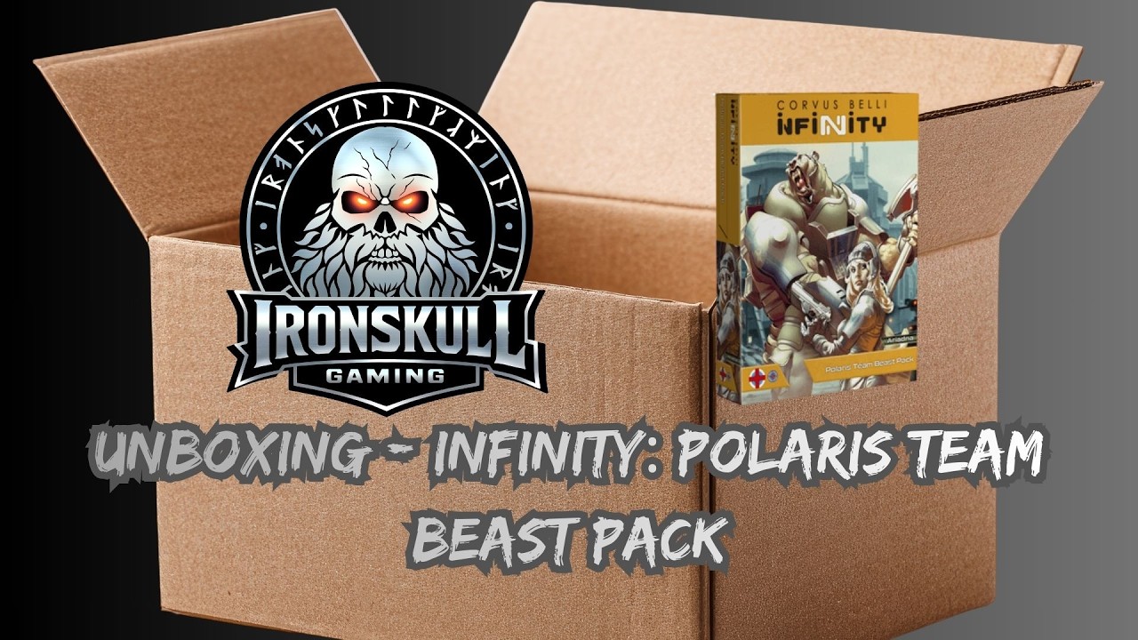 ISG -Unboxing - @CorvusBelliOfficial Infinity: Polaris Team Beast Pack