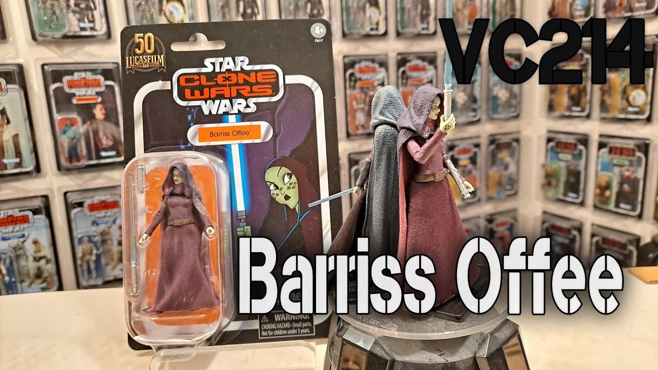 VC214 Barriss Offee | STAR WARS Clone Wars | COMPARISON REVIEW