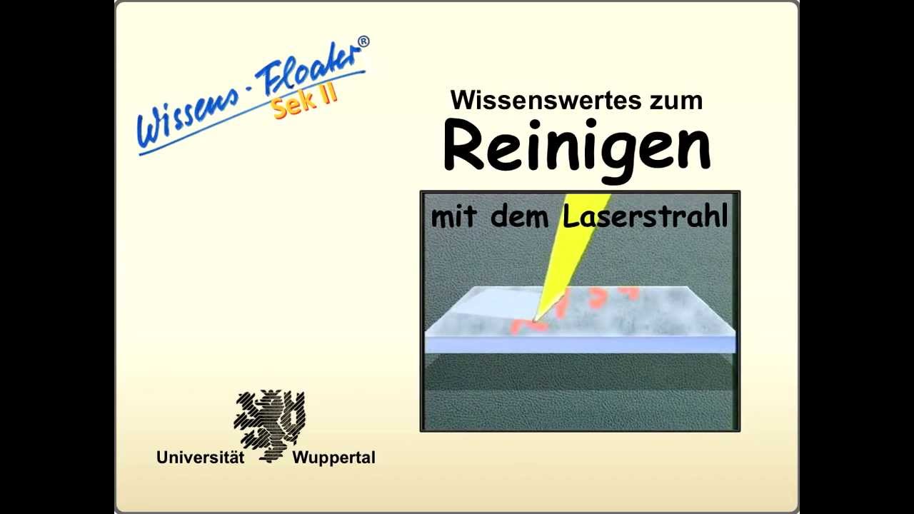Laserreinigen - Wissensfloater Sek II 59
